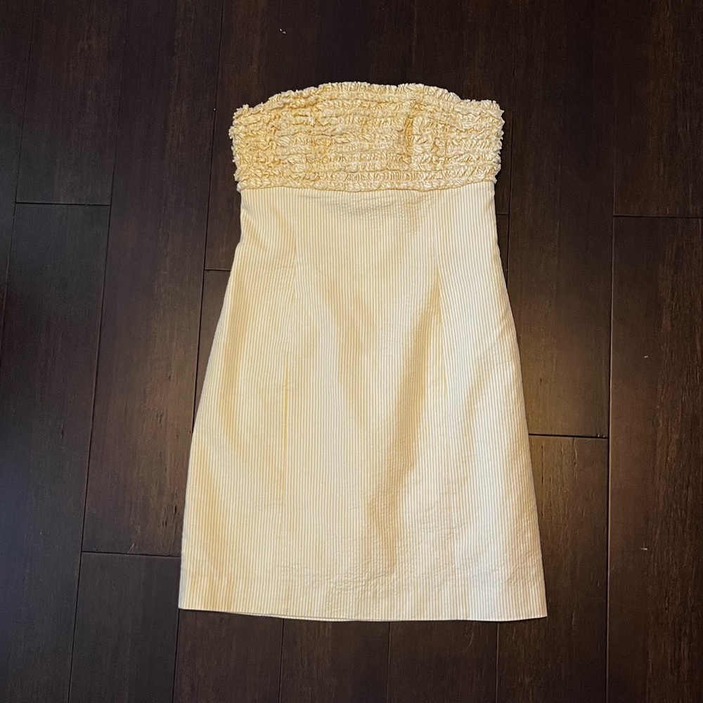Lily Pulitzer strapless mini dress